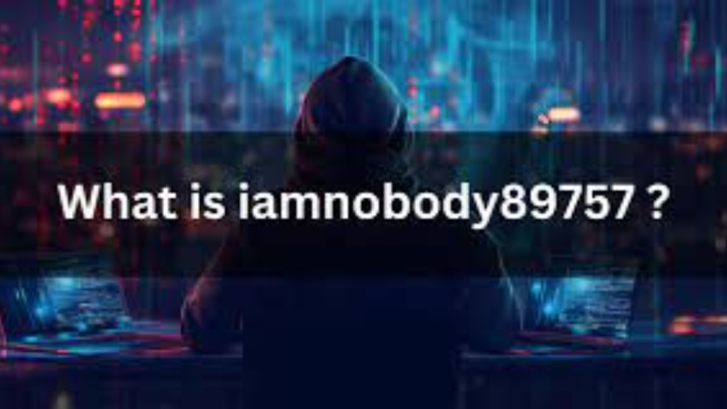 What is IamNobody89757?